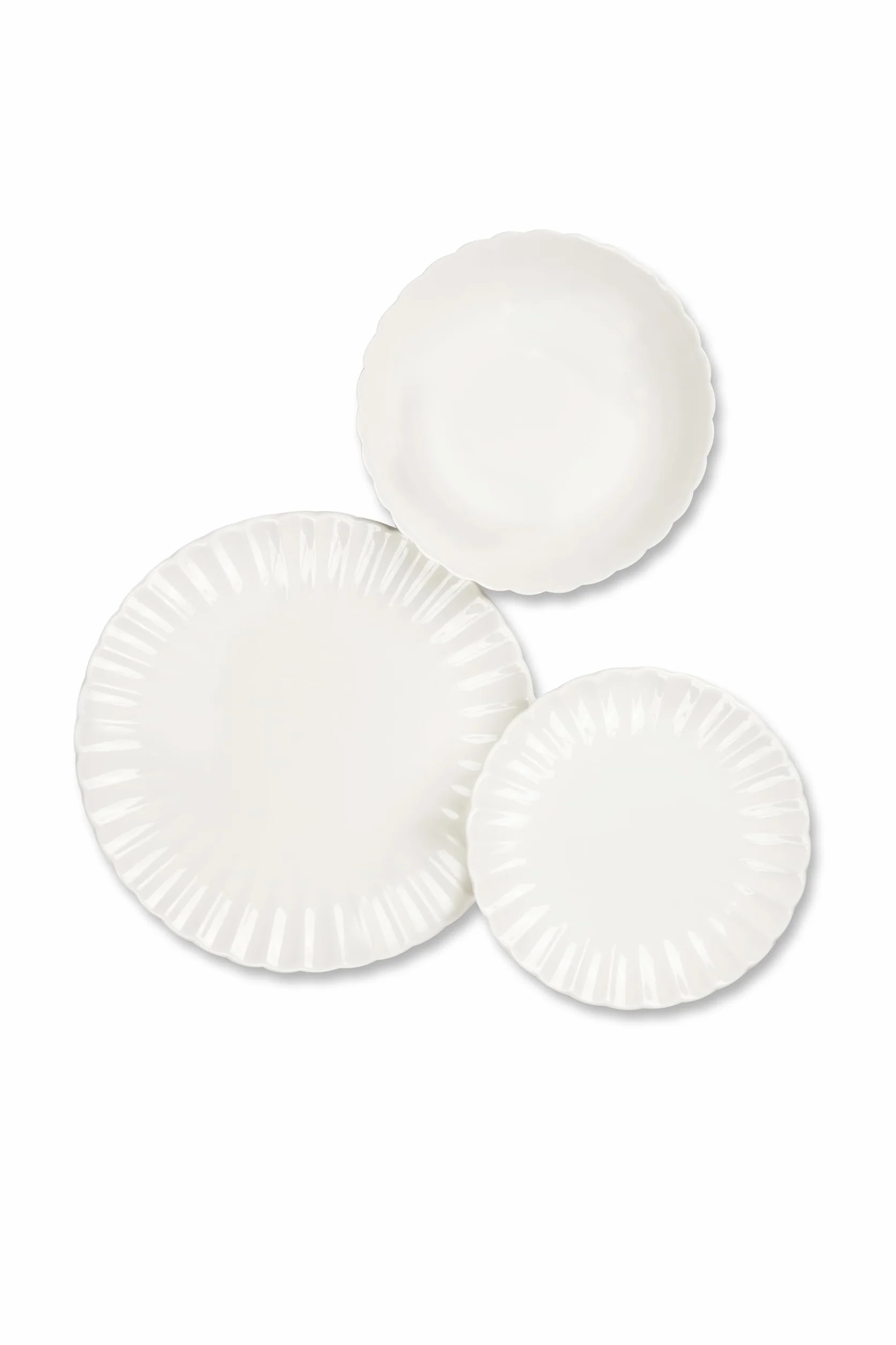 Excelsa Eliksir serwis obiadowy, 18 sztuk, biały, porcelana