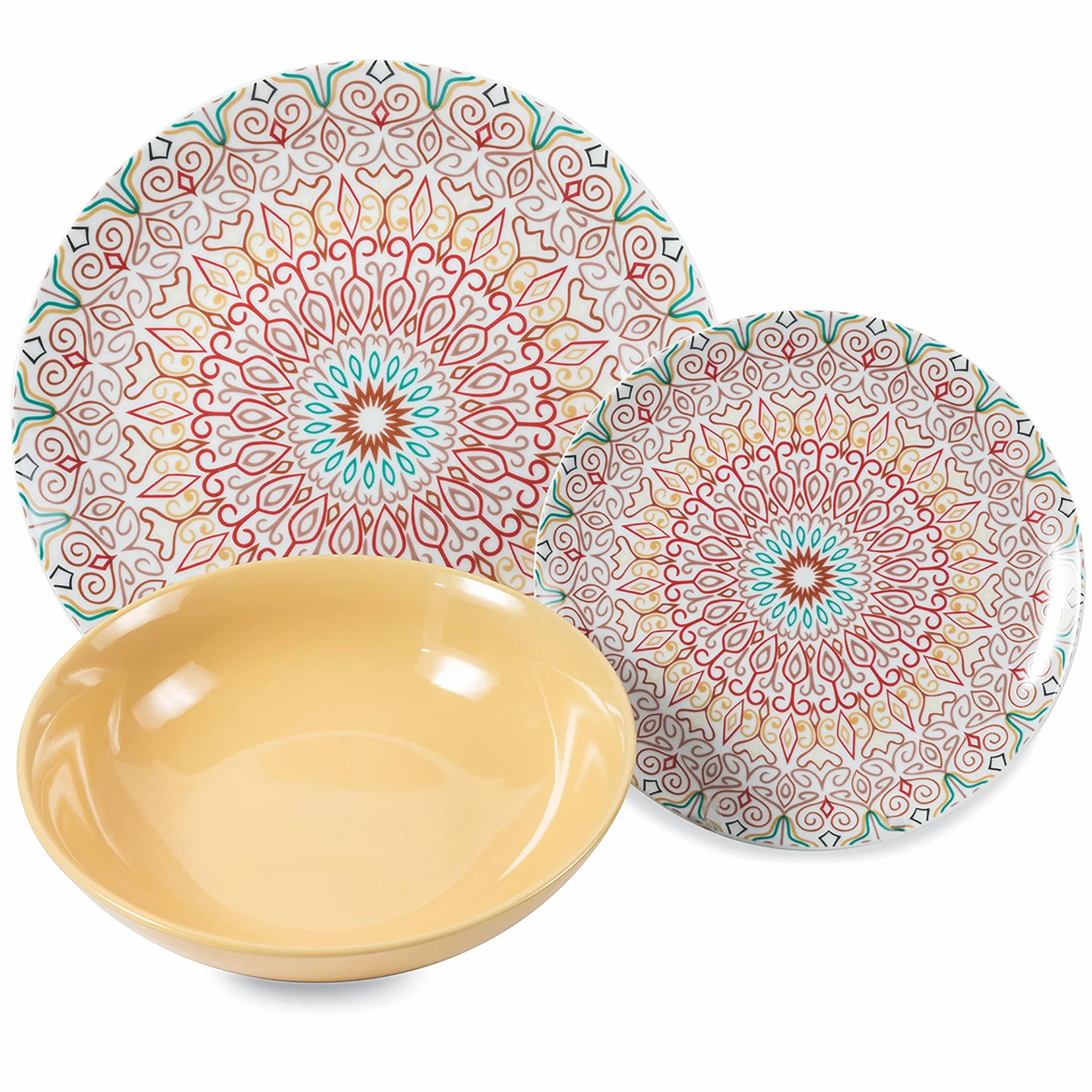 Villa d’Este Home Tivoli d'Este 5909276 Sharm 18 sztuk w Porcelana, Wielobarwny