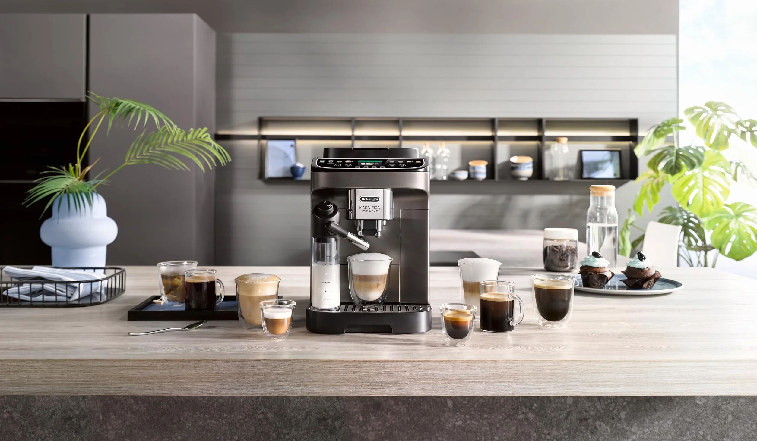 De'Longhi Ekspres do Kawy ECAM312.80.TB Automatyczny 1450 W Czarny Tytanowy