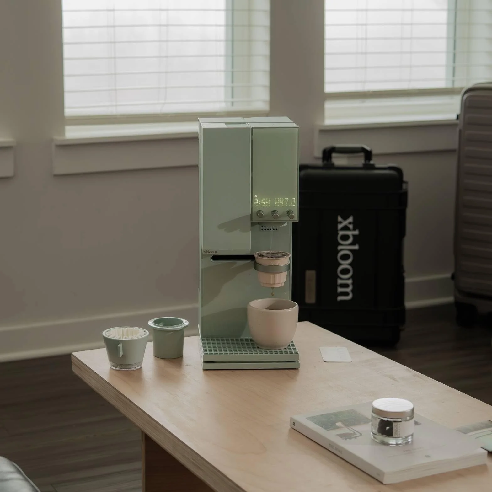 xBloom Studio - The Ultimate Coffee Machine – Drip Coffee Maker (Sage Green)