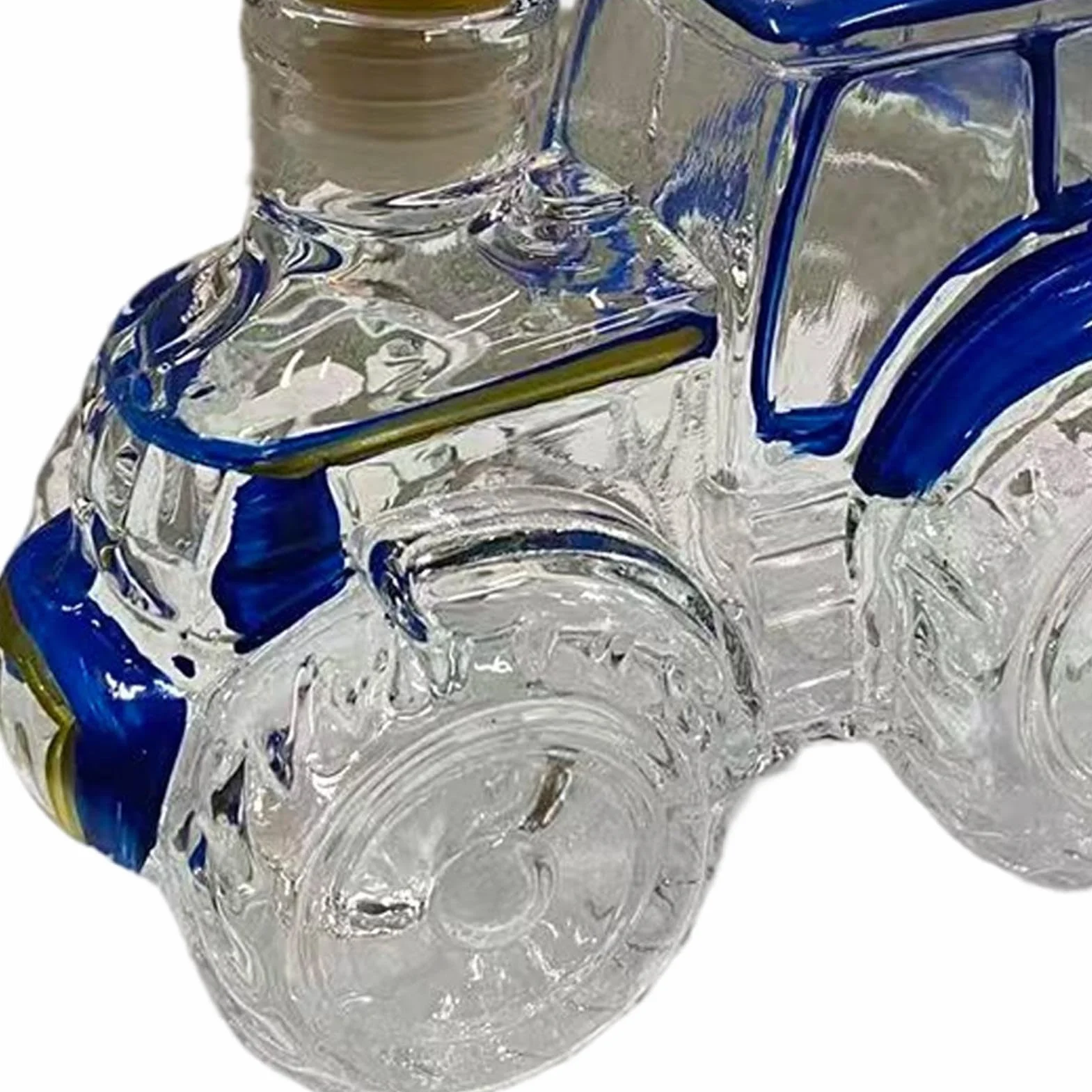 Karafka alkohol - pusty pojemnik alkohol w kszta?cie traktora, zabawna karafka wódk?, burbon do wystroju domu, baru, biura, restauracji, m??czyzn, taty, urodzin lub specjalne okazje