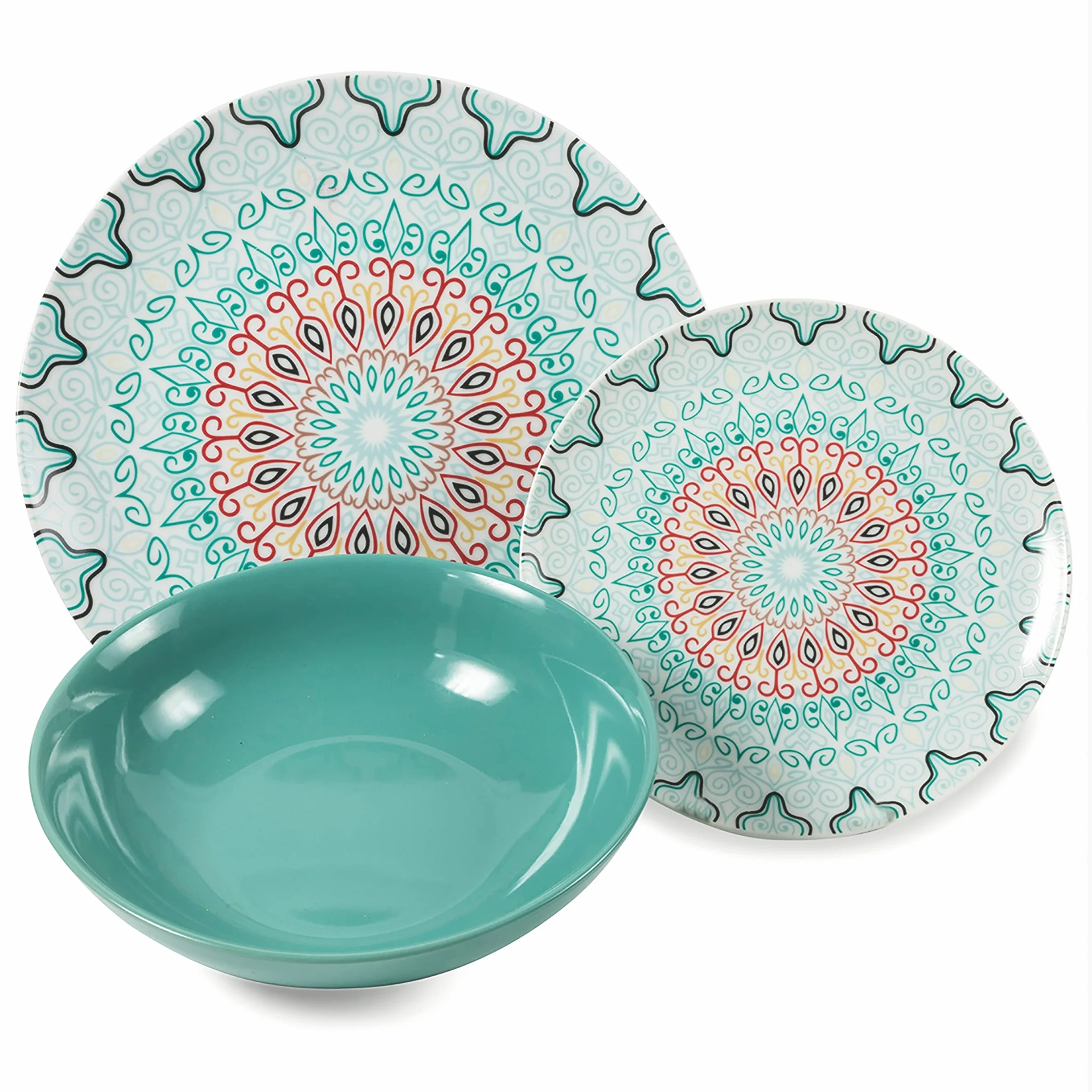 Villa d’Este Home Tivoli d'Este 5909276 Sharm 18 sztuk w Porcelana, Wielobarwny