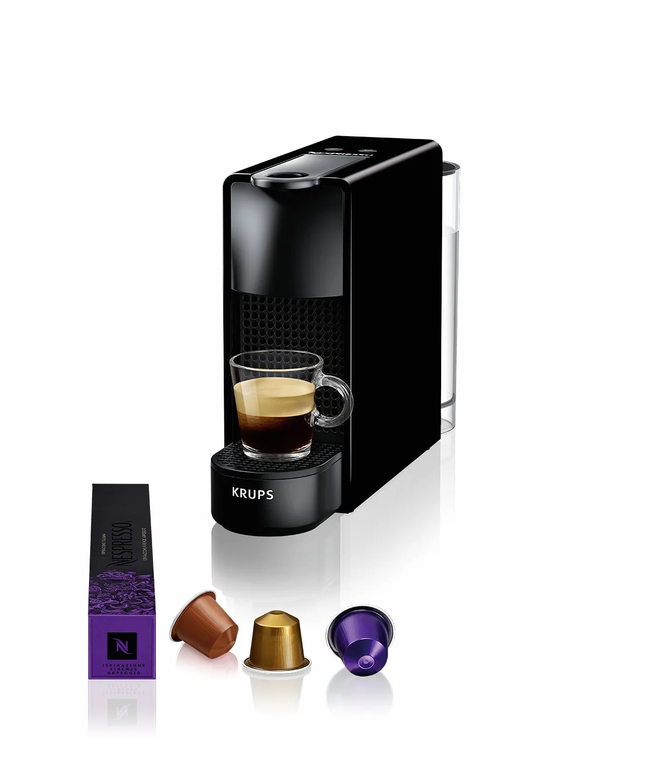 Nespresso Essenza Mini Ekspres do Kawy, Czarny, 1200.0W 230.0V