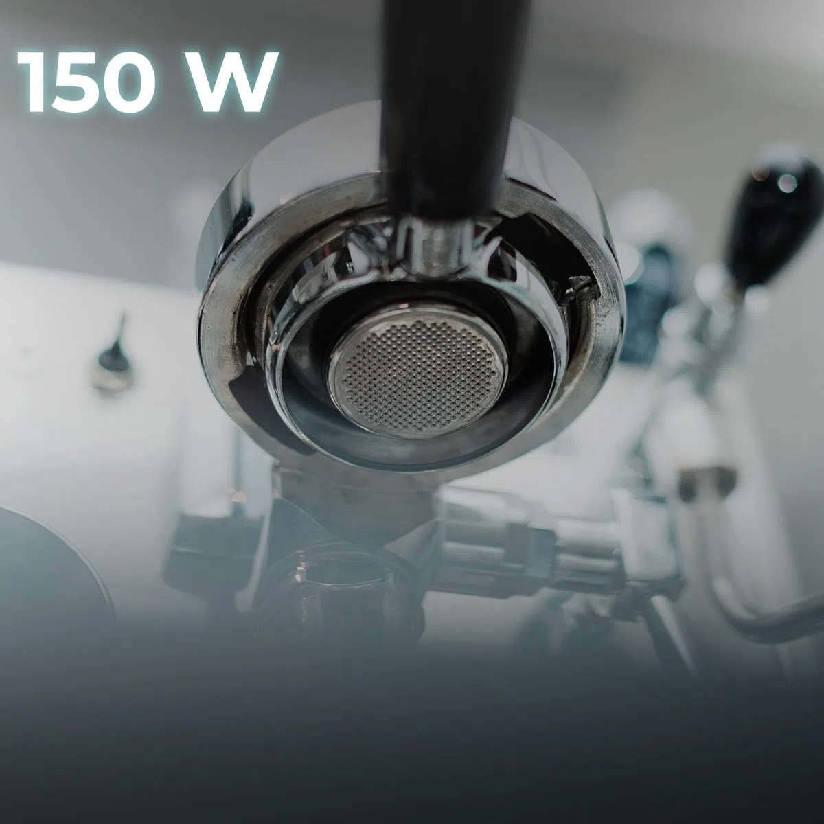 Cecotec Elektryczny uchwyt filtrujący do kawy Bean & Clean Pro. Akcesoria do kawy, w zestawie 2 skrobaki i 1 głowicę czyszczącą, prędkość obrotowa 300/min, kompatybilny uchwyt filtra 58 mm