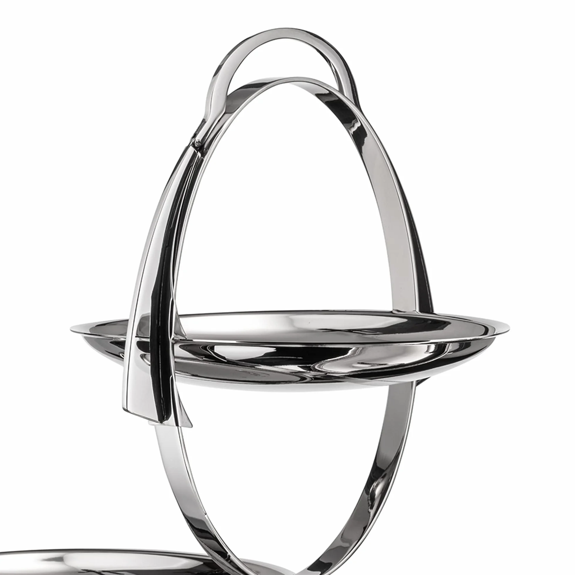 Alessi Anna Gong Patera na Ciasto, Srebrny, 44 x 20 x 27 cm