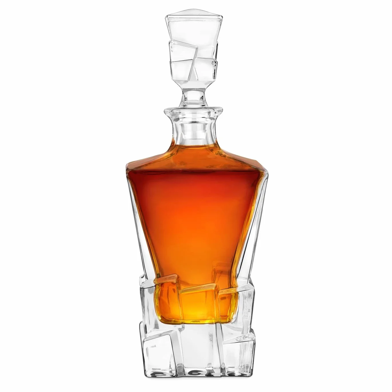 Maverton Karafka do Whisky – 950 ml - Elegancki Prezent dla Mężczyzny - Szkło Premium na Alkohol - Do Bourbona, Koniaku - Dzień Ojca, Urodziny, Rocznica