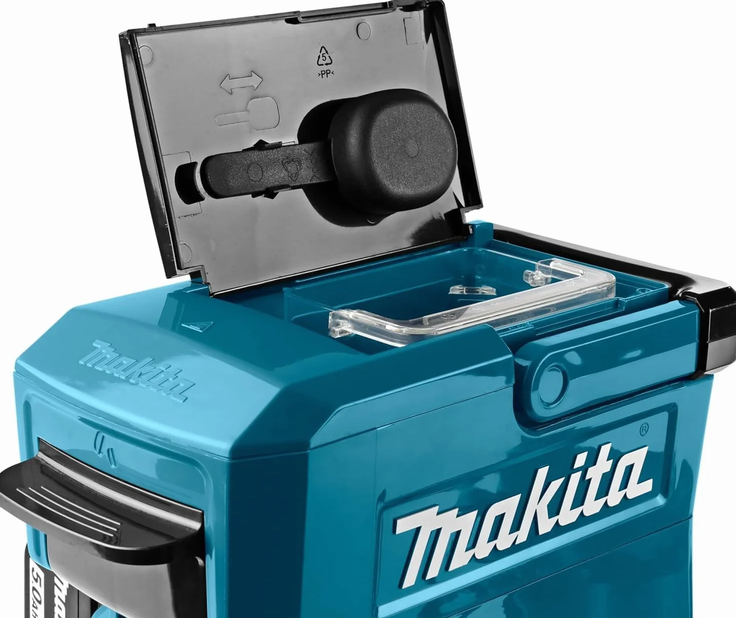 Makita Dcm501Z Zaparzacz do Kawy, Czarny/Zielony, ‎28,4 x 19,81 x 26,21 cm; 1,4 kg