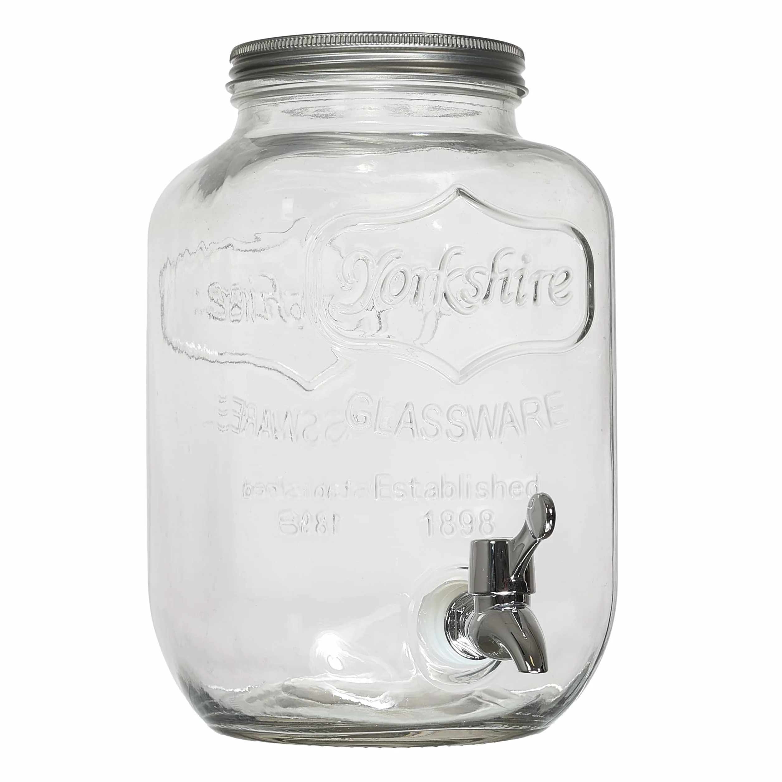 Saveur et Degustation KV7169 FONTAINE GLASS DRINK 4l, bezbarwny, 15 x 15 x 25,5 cm