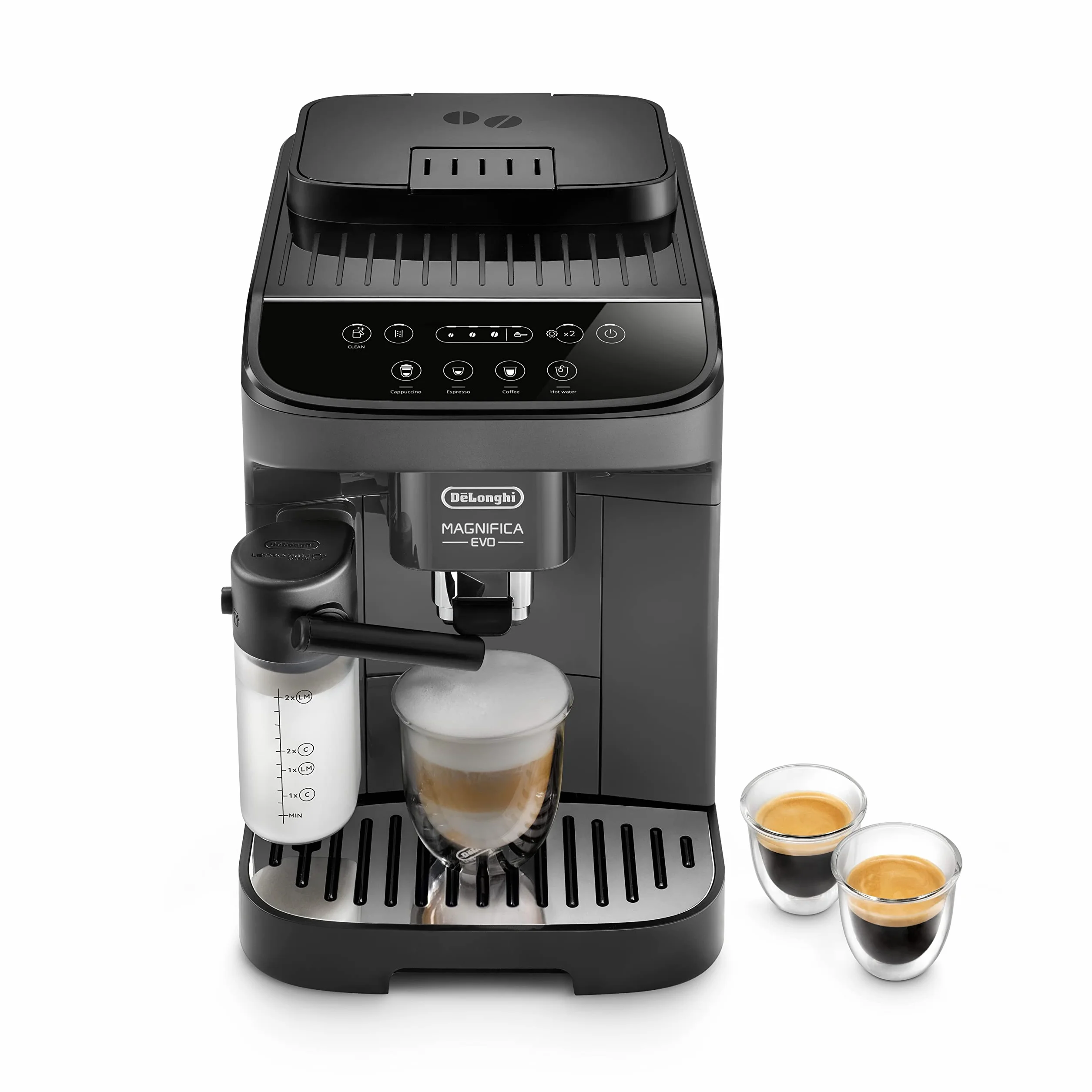 De'Longhi Magnifica Evo Ekspres do Kawy z Młynkiem, Czarny, 1450W 240V