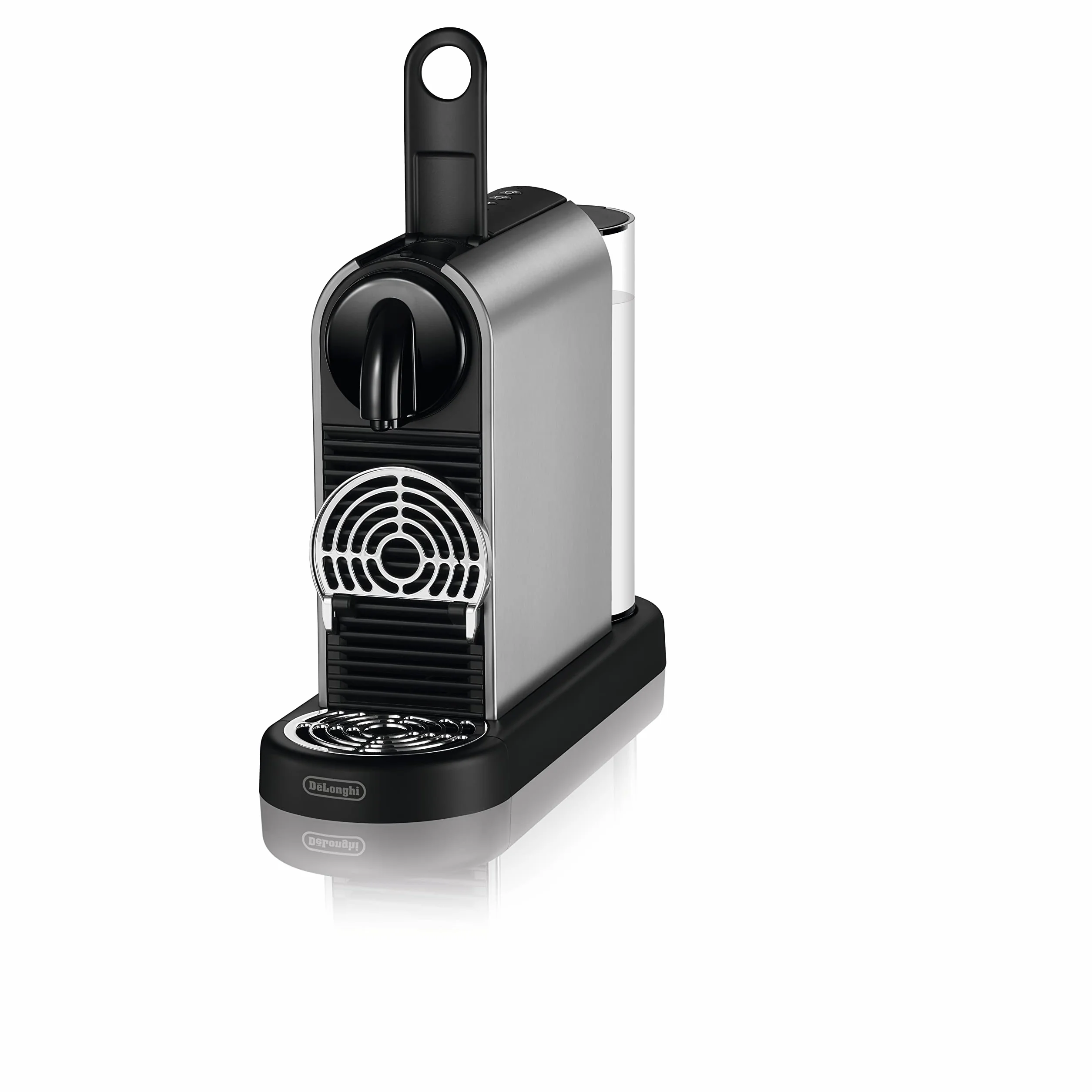 De'Longhi Nespresso CitiZ Platinum EN220.T, ekspres do kawy na kapsułki, ekspres do kawy na kapsułki pojedyncze, 4 rozmiary kubków, 19 barów ciśnieniowych, 1260 W, Titan