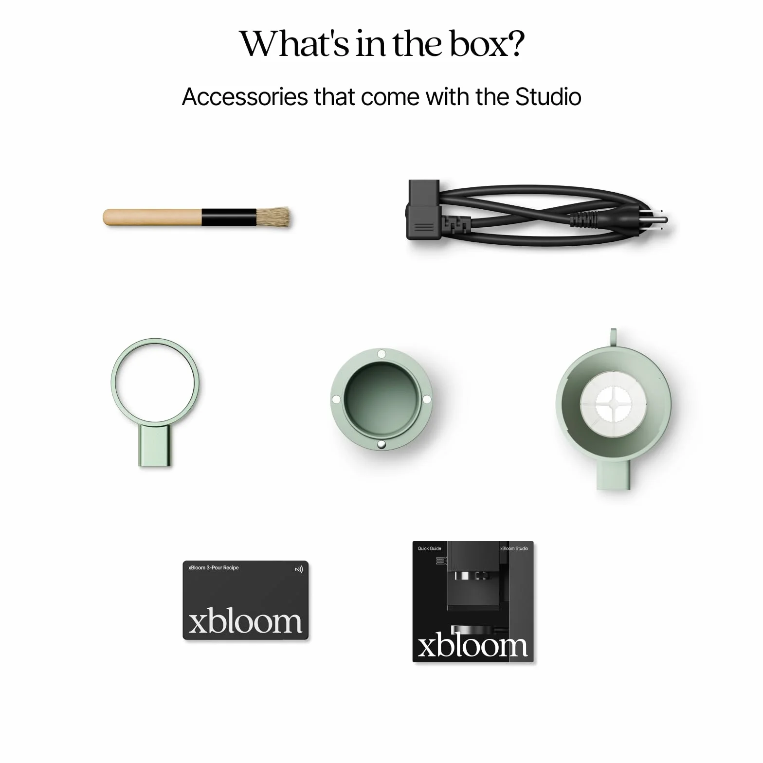 xBloom Studio - The Ultimate Coffee Machine – Drip Coffee Maker (Sage Green)