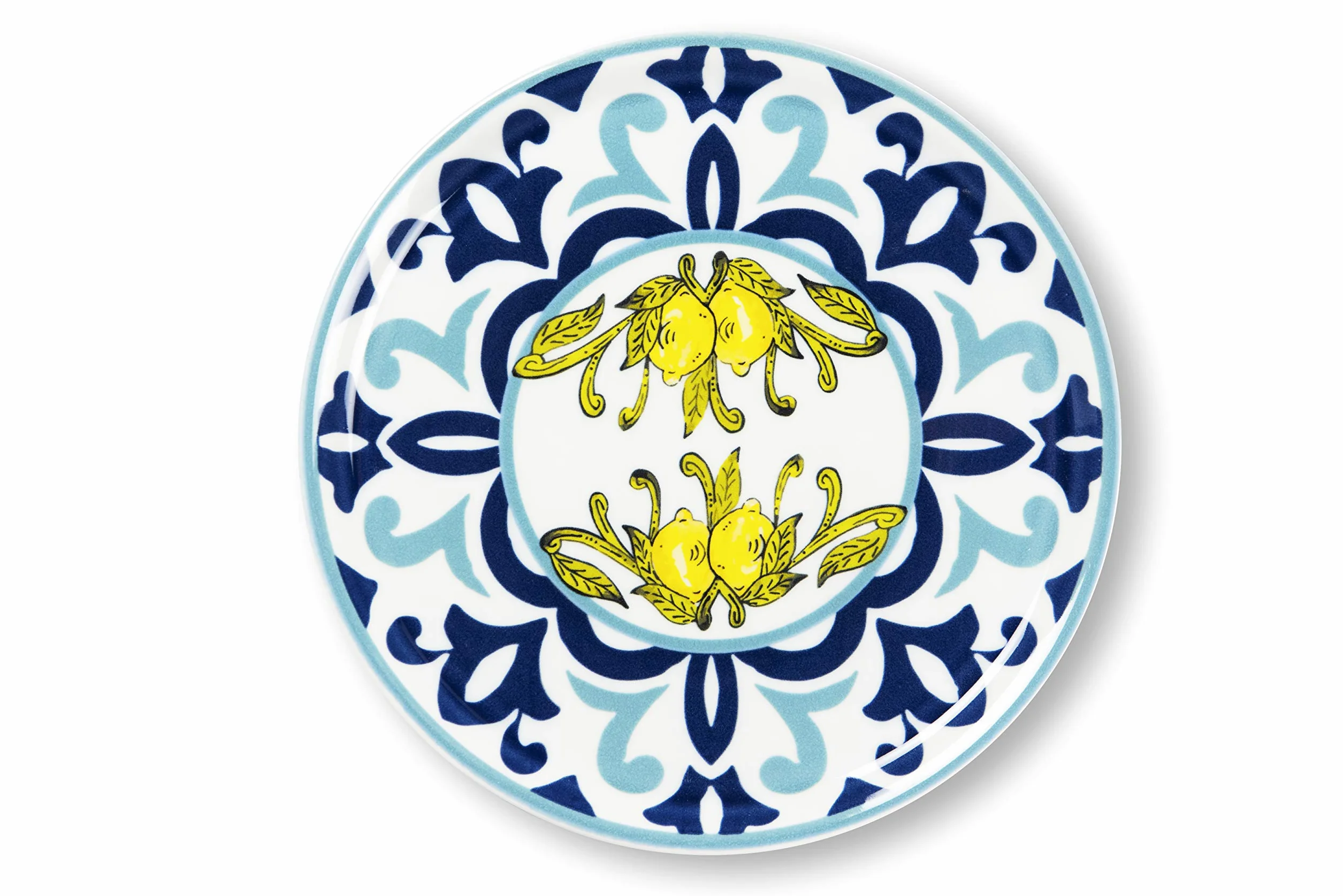 Excelsa Amalfi 6-częściowy zestaw talerzy porcelanowych do pizzy