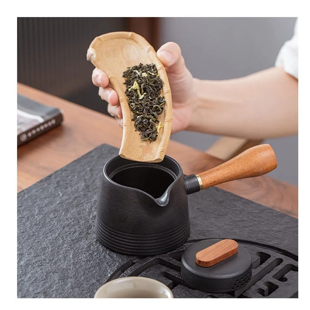 Podróżny zestaw do herbaty Kungfu Tea Set, Zestaw do herbaty chiński zestaw do herbaty gongfu zestaw do herbaty zestaw do herbaty przenośny zestaw do herbaty podróżnej - ręcznie robiony zestaw do herb