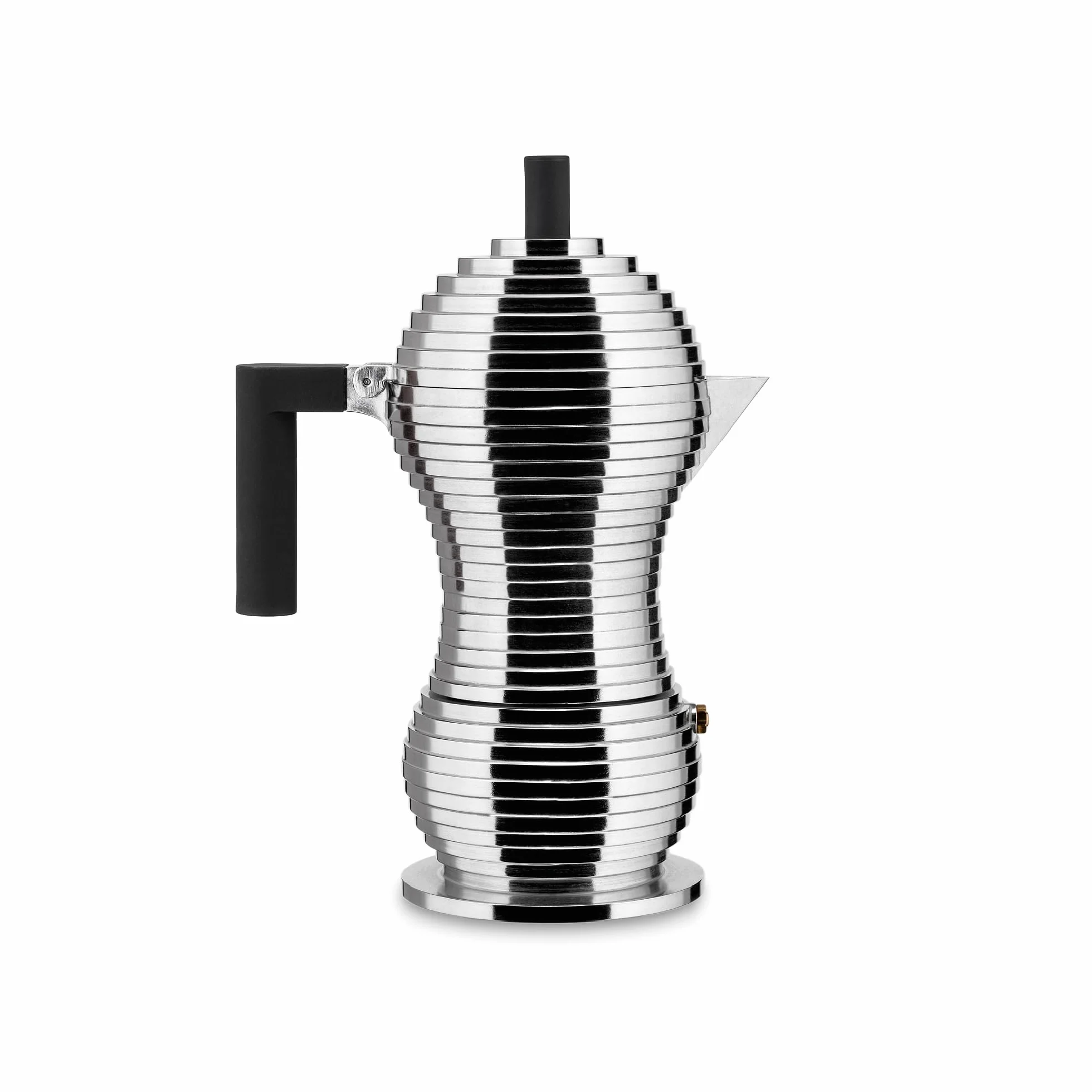 Alessi MDL02/6 B Pulcina Ekspres do kawy Espresso 6 filiżanek czarny