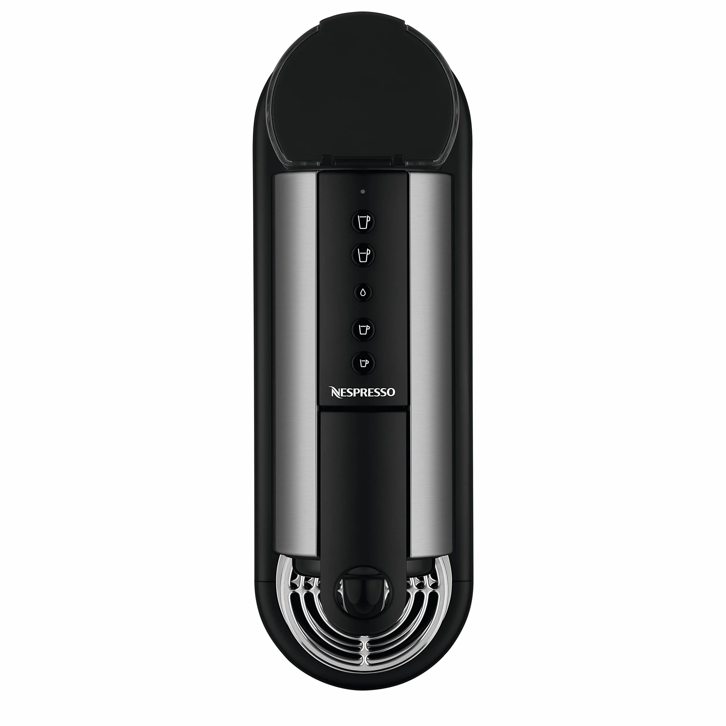 De'Longhi Nespresso CitiZ Platinum EN220.T, ekspres do kawy na kapsułki, ekspres do kawy na kapsułki pojedyncze, 4 rozmiary kubków, 19 barów ciśnieniowych, 1260 W, Titan