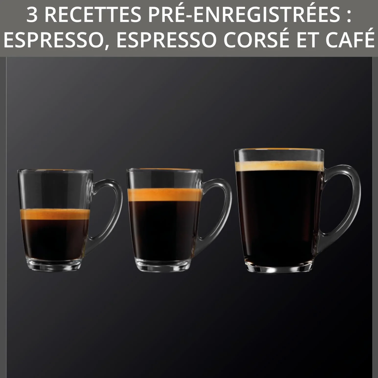 Krups Essential Noir Ekspres do Kawy, Czarny, 1,6L