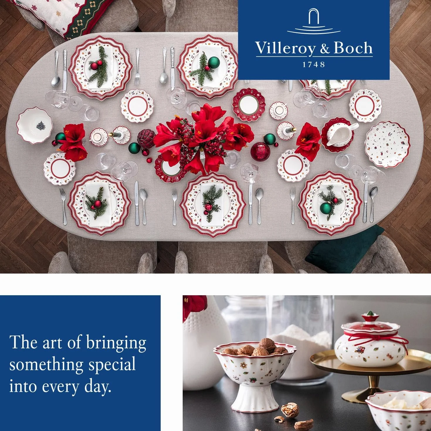 Villeroy & Boch Toy's Delight Royal Classic zestaw śniadaniowy 6 el., porcelana Premium, biały