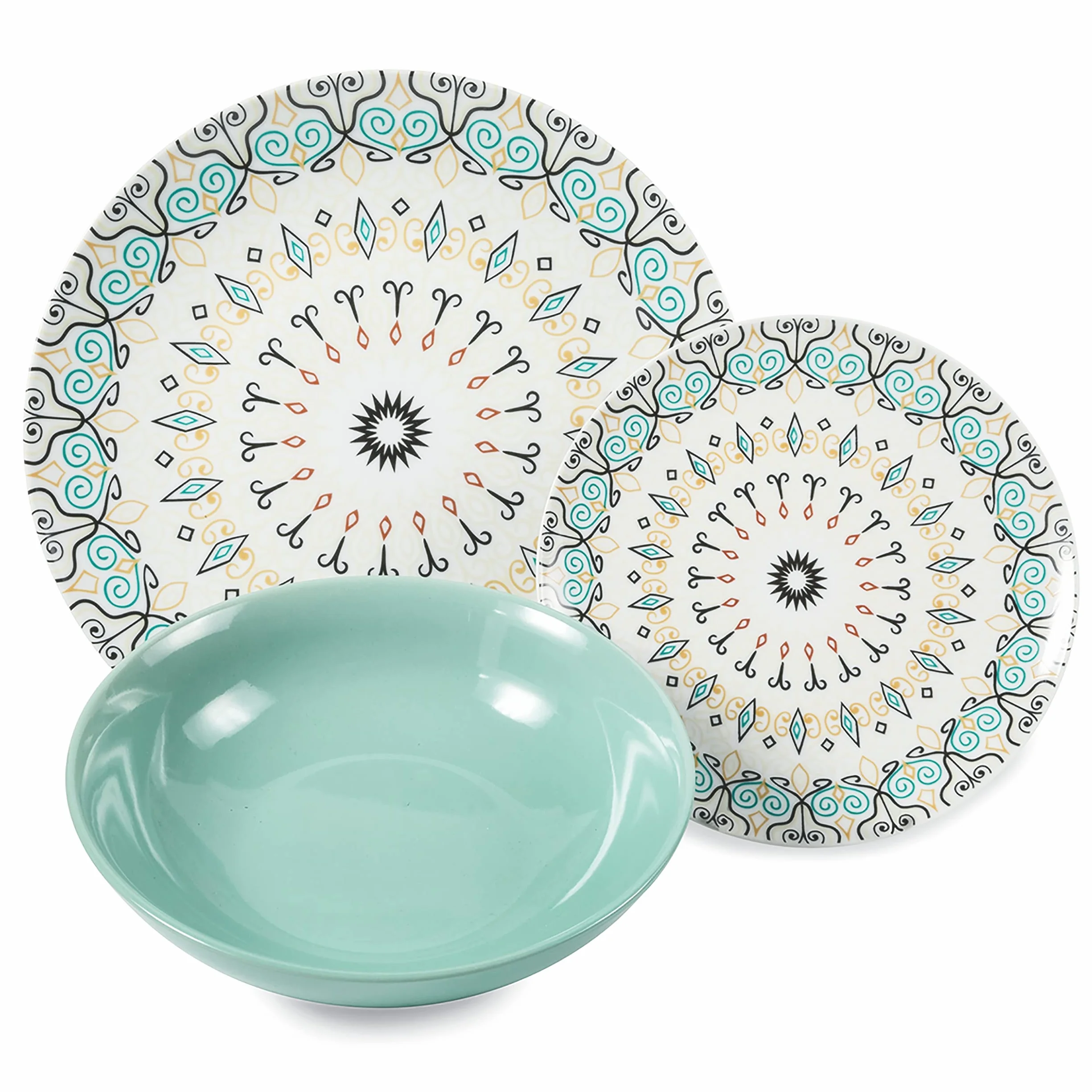 Villa d’Este Home Tivoli d'Este 5909276 Sharm 18 sztuk w Porcelana, Wielobarwny