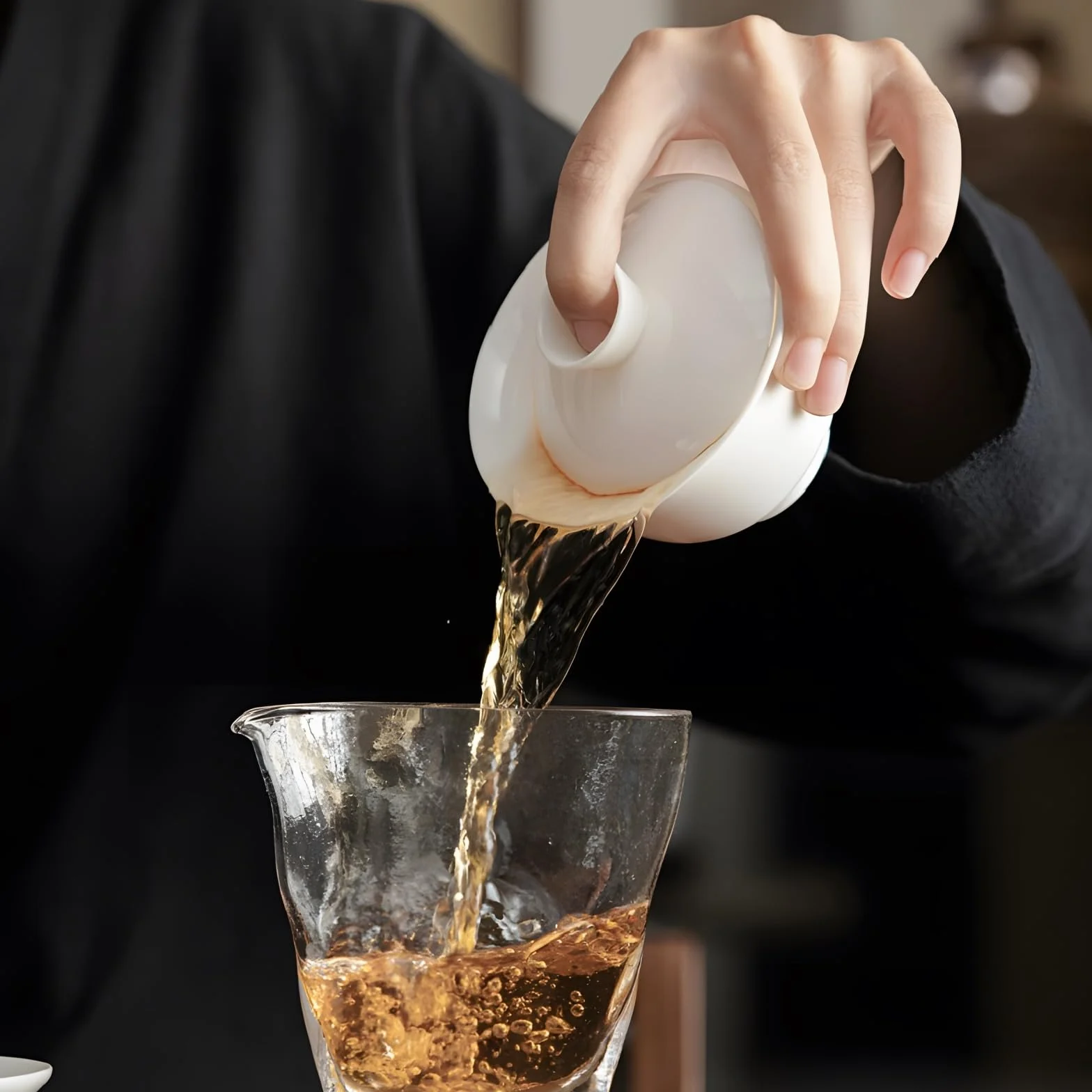 TFixol Ceramiczny podróżny zestaw do herbaty Gaiwan Kungfu, chiński nefryt suetowy białej porcelany zestaw misek do herbaty, przenośny do domu biznes hotel biały zestaw-5