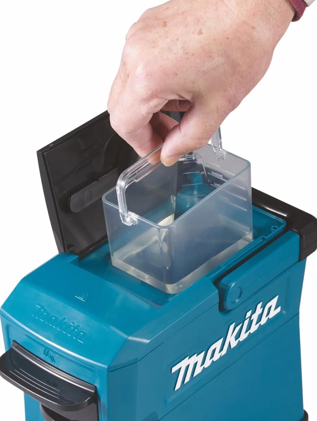 Makita Dcm501Z Zaparzacz do Kawy, Czarny/Zielony, ‎28,4 x 19,81 x 26,21 cm; 1,4 kg