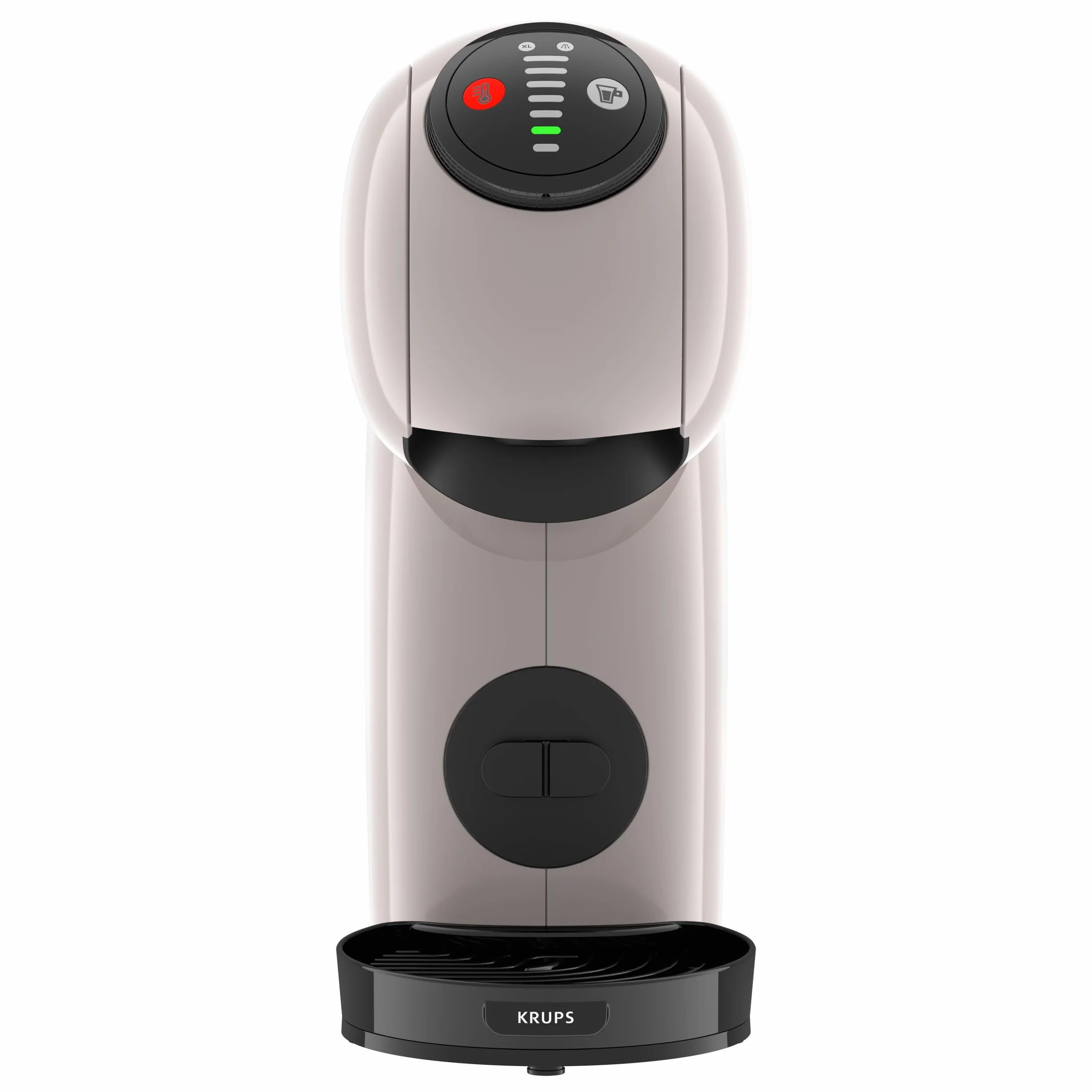 Krups NESCAFÉ Dolce Gusto KP243A GENIO S ekspres do kawy na kapsułki do różnych napojów, kompaktowy, wysokociśnieniowy, regulowany rozmiar, idealne espresso w zaledwie 30 sekund, automatyczne