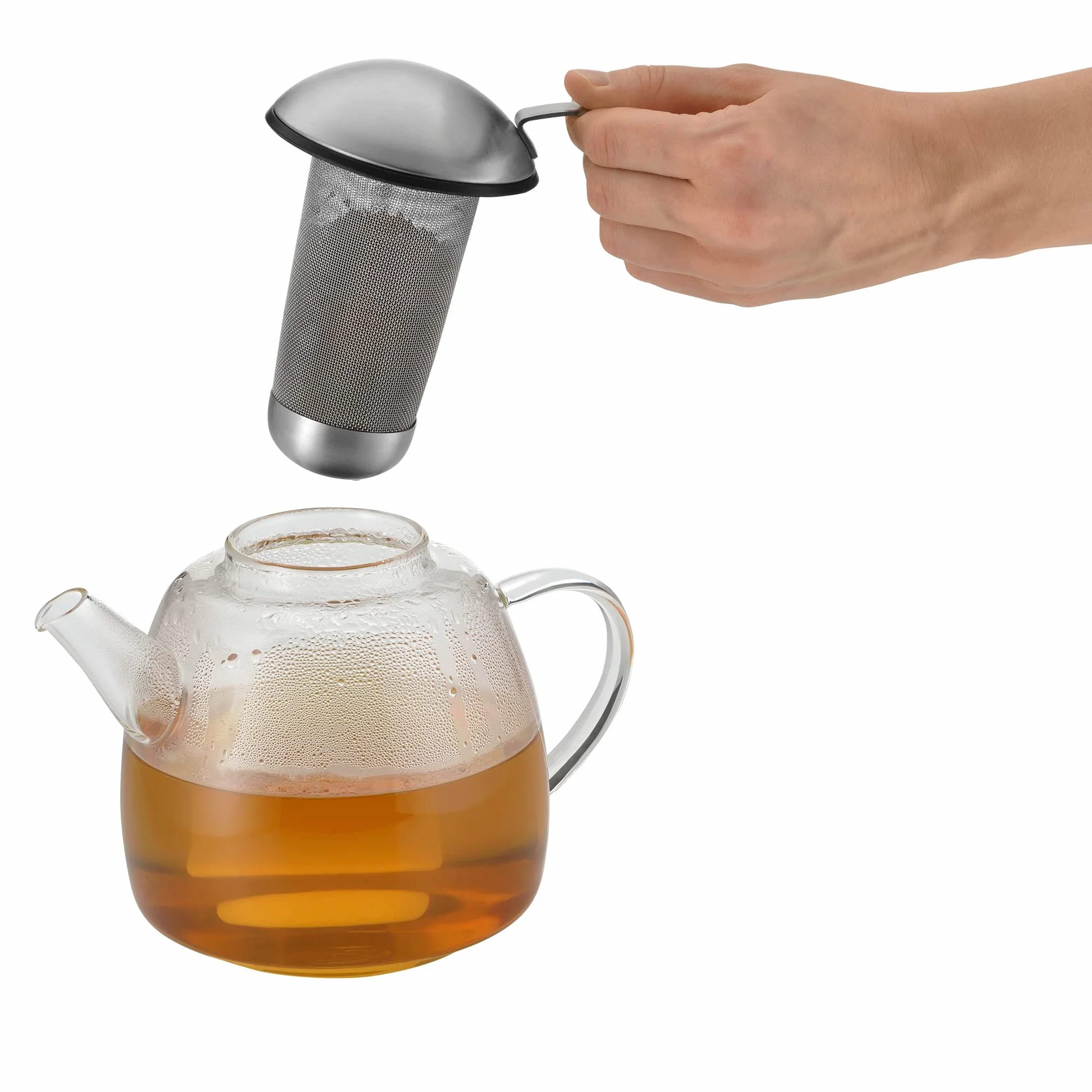 Wmf Smartea Dzbanek do Herbaty z Podgrzewaczem, Srebrny, 1 l