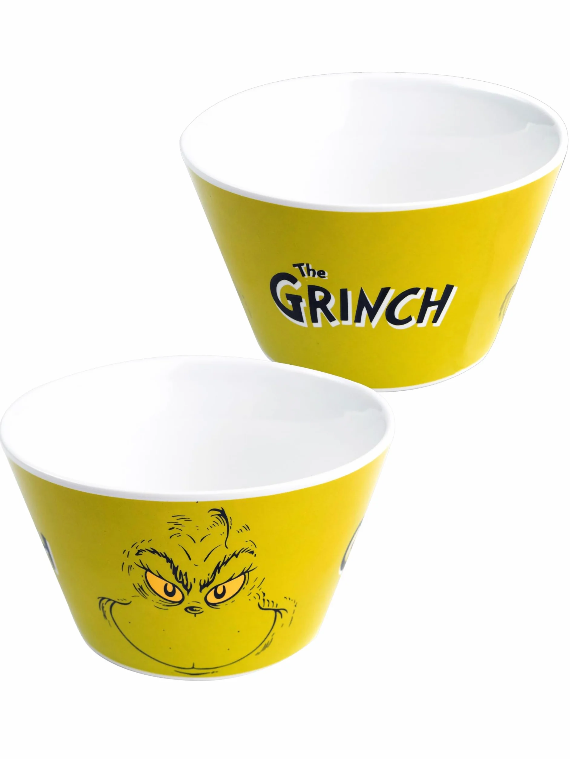 United Labels Grinch 500 ml zielona ceramiczna miska na płatki śniadaniowe miska na płatki