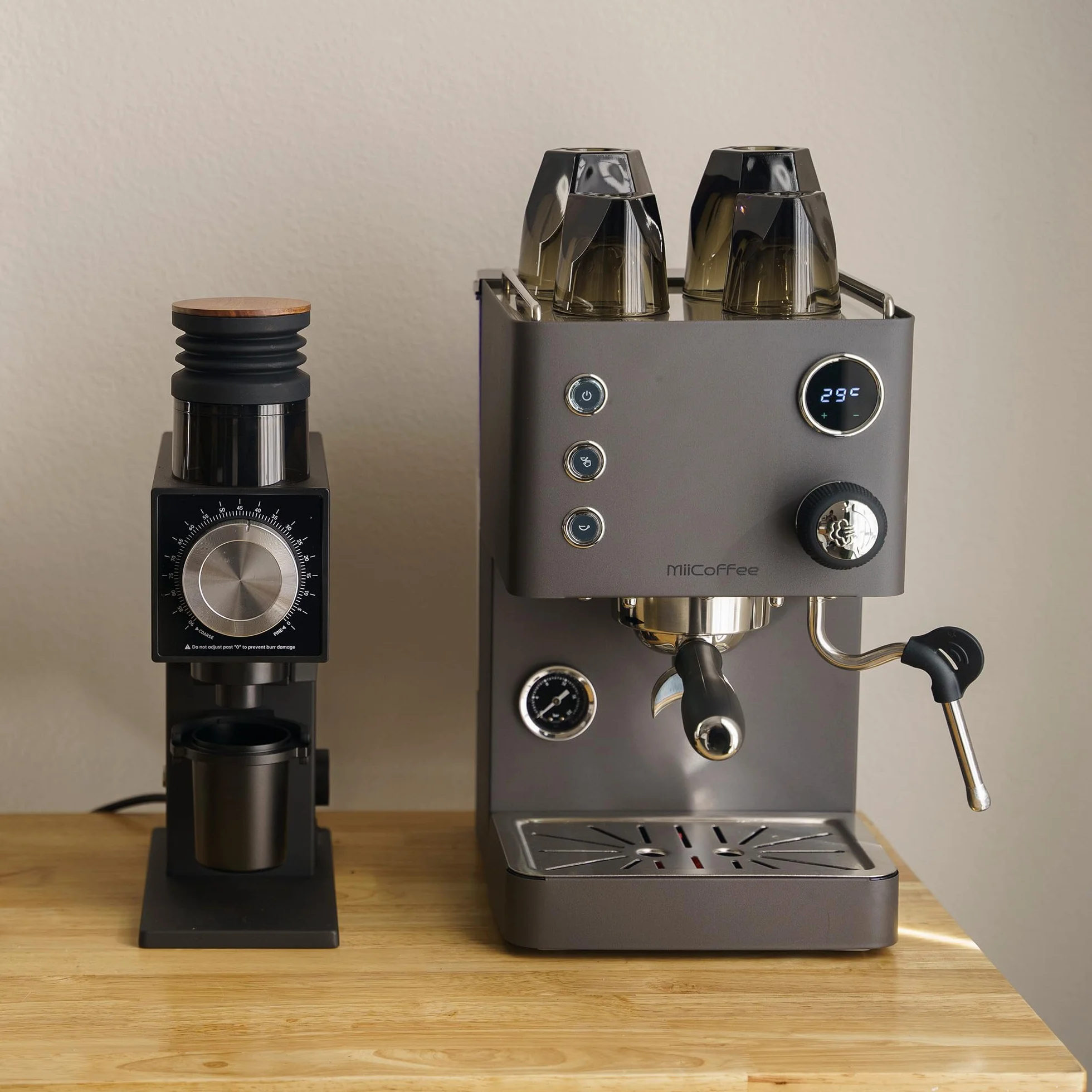 MiiCoffee Apex V2 ekspres do kawy szary