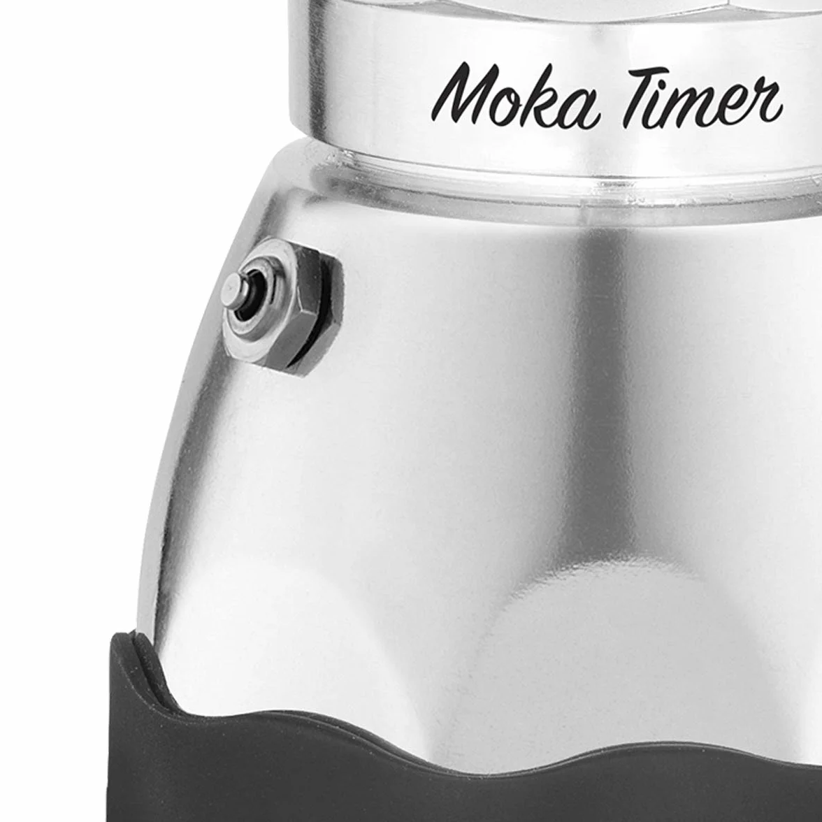Bialetti 6093 Kawiarka Elektryczna, Aluminium, 365 W, 270 L, Srebrny
