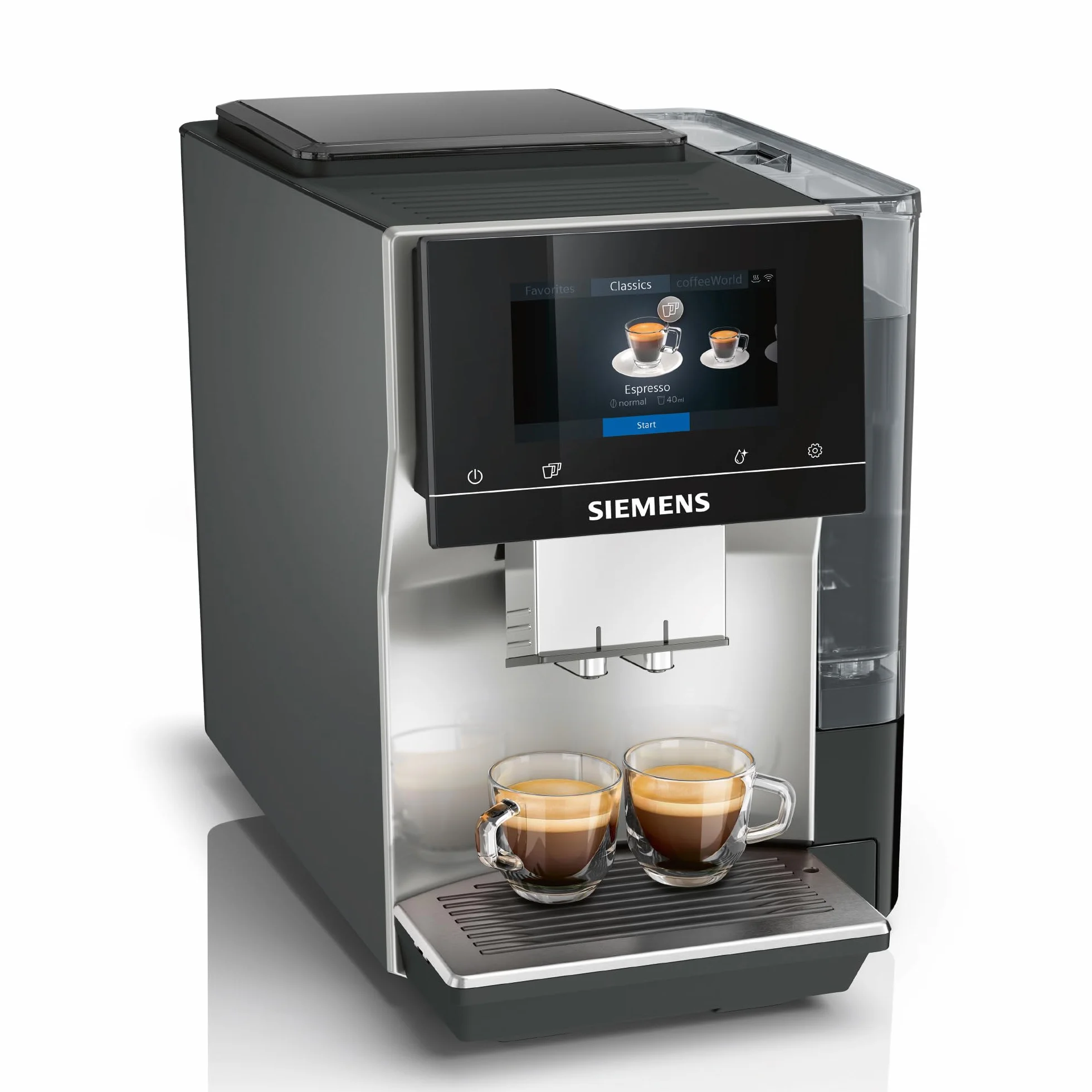 Siemens EQ700 Classic automatyczny ekspres do kawy z iSelect, Cold Brew, Slow Brew, Home Connect TP715E17